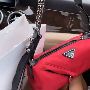 Limited edition nylon Prada bag!